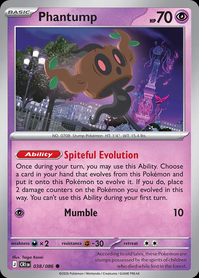 Chaos Rising Phantump #038/86